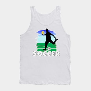 Soccer forward Tank Top